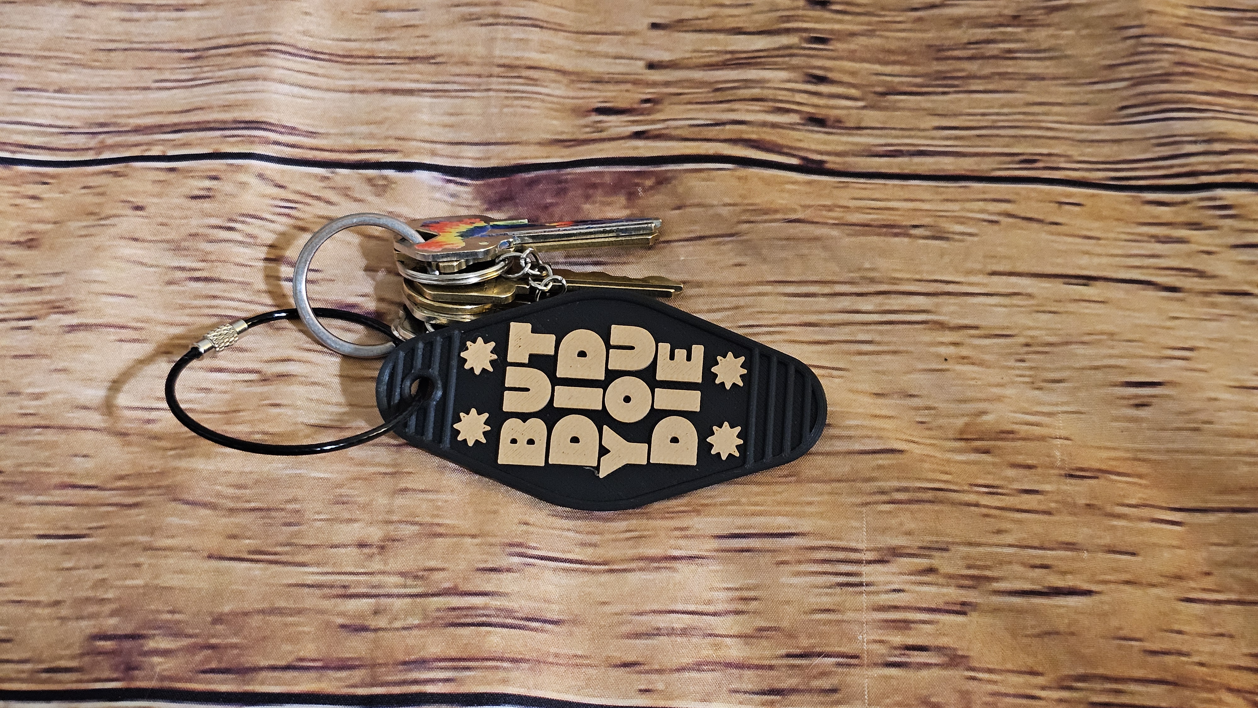 Custom Keychain - Personalized 3D printed keychain